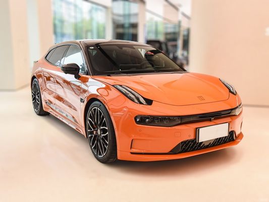 Double-Wishbone Independent Suspension EV Car 2024 Zeekr001 You100kwh AWD Black Orange