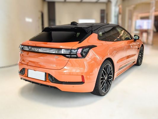 Double-Wishbone Independent Suspension EV Car 2024 Zeekr001 You100kwh AWD Black Orange