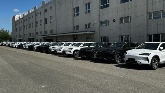 White 2023 EV Byd E2 Luxury Edition Pure Electric Car 4260*1760*1530 Used/ Stock