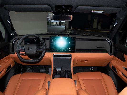 AWD Drive Electric Car Ji Shi 01 7-Seater Version SUV with HACCP Certification