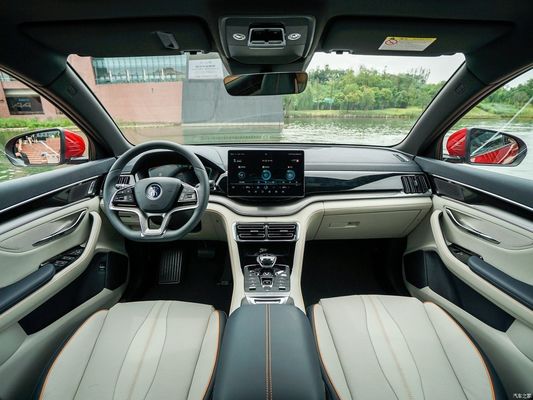 Fast Charging Time of 0.5h Pure Electric 2021 Byd Song Plus EV SUV Flagship Edition