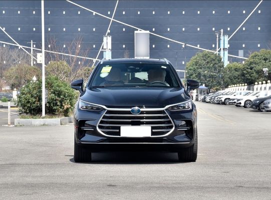 Black 2022 BYD Tang EV 635km Four-Wheel Drive Flagship Edition Selected 6-Seat Car