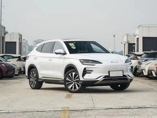 2024 Model Byd Song Plus EV 605km Top Version Auto SUV White Electric Car Smart Used
