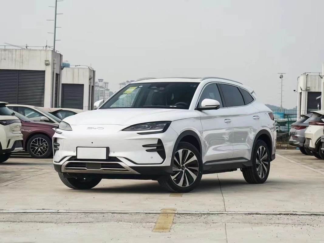 2024 Model Byd Song Plus EV 605km Top Version Auto SUV White Electric Car Smart Used