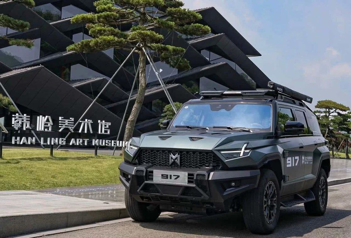 Closed Body Type Mhero 917 Electric Car SUV Hybrid Extended Range Car Large SUV Used EV